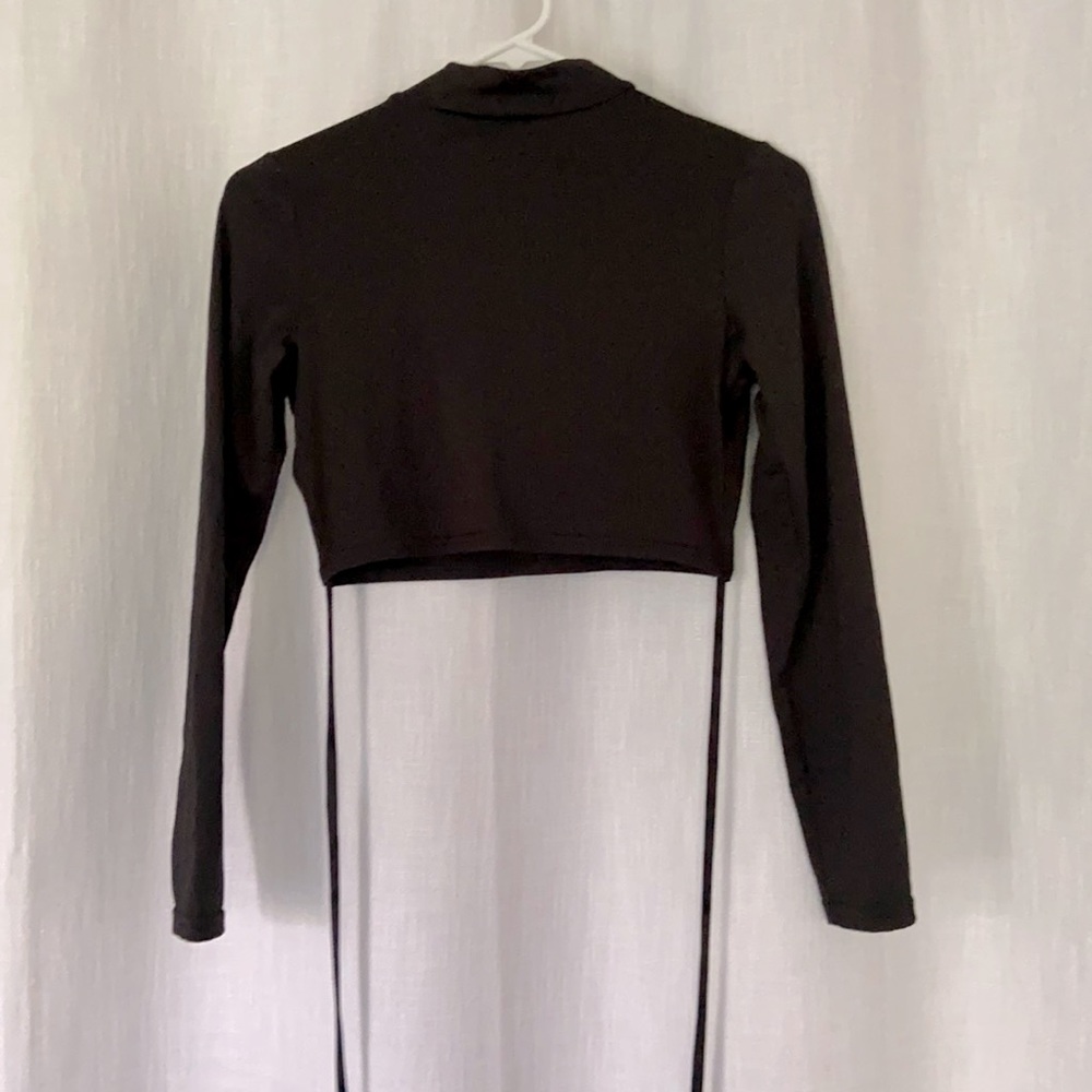 Black Crop Top